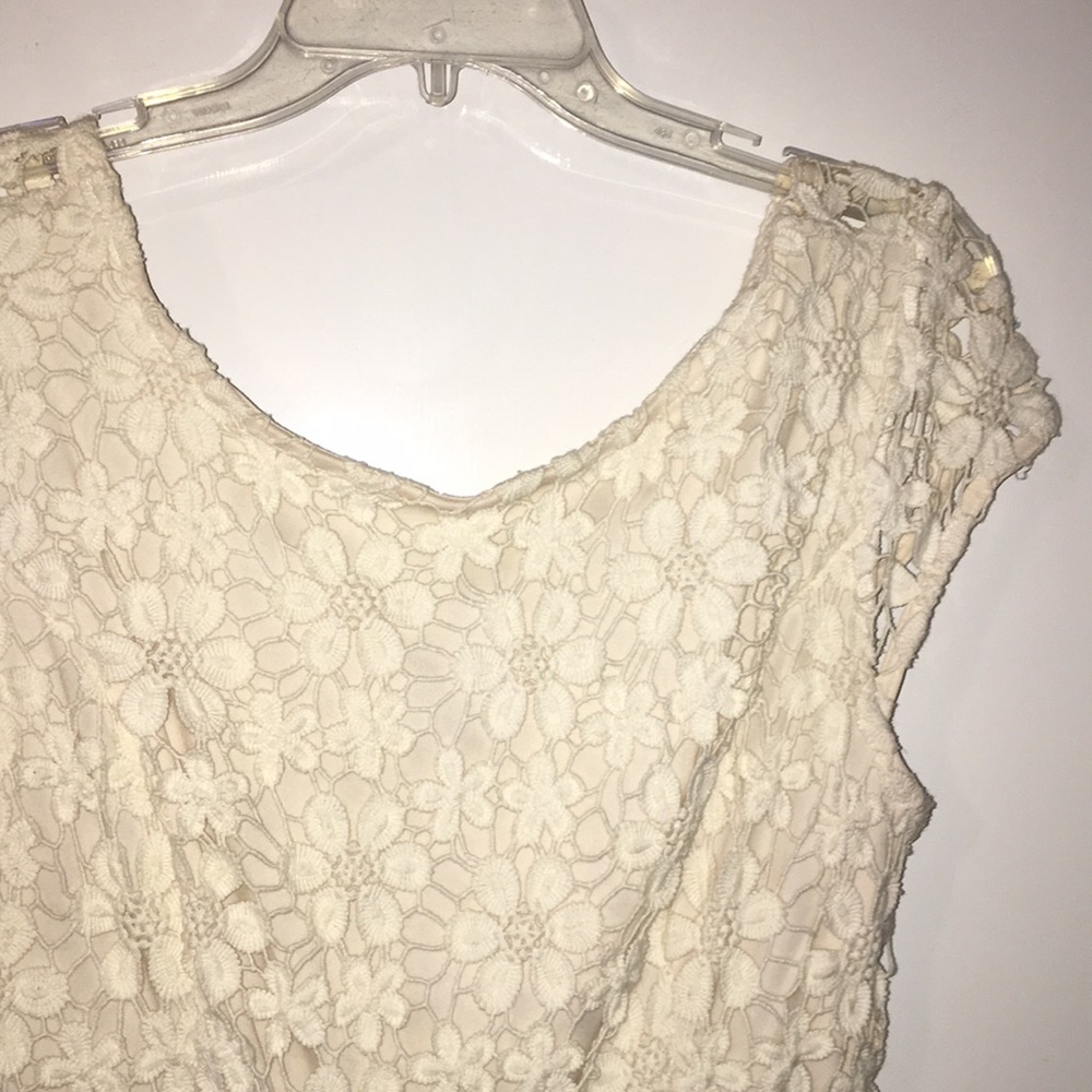 white boutique dress